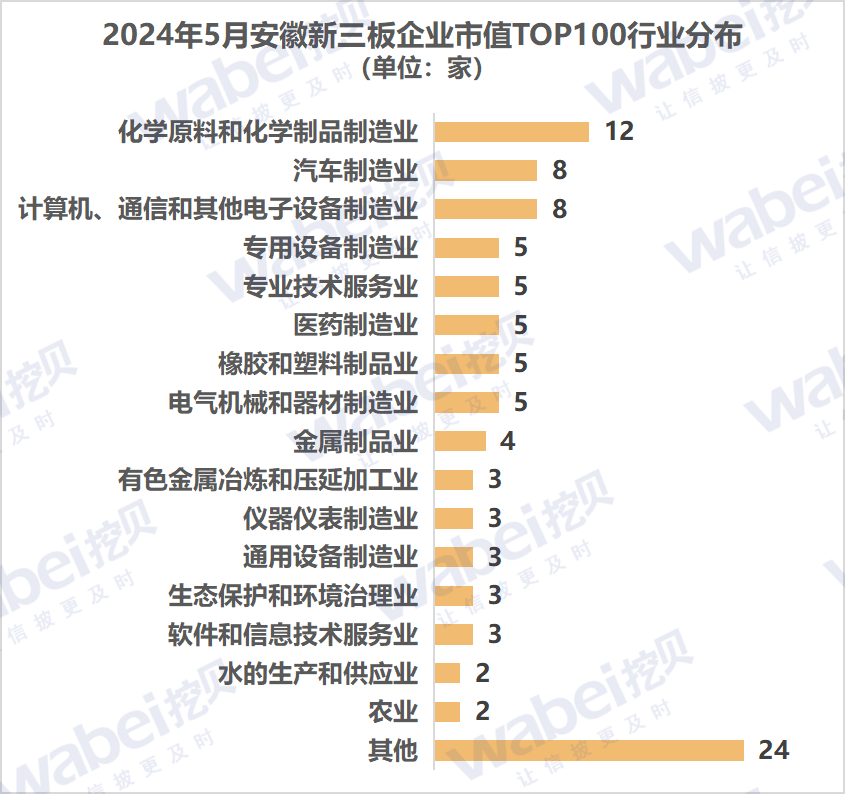 2024年5月安徽新三板企业市值TOP100：32家企业去年净利润超3000万元  第4张